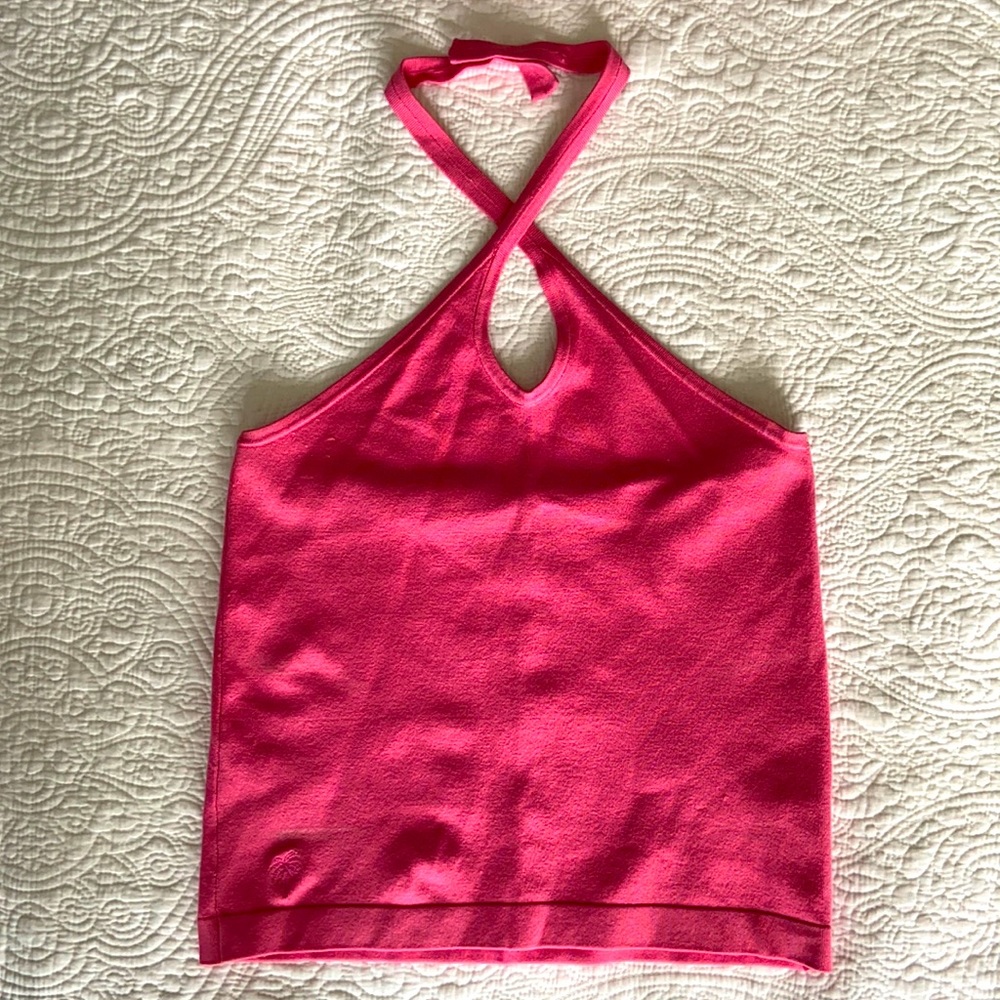 Lilly Pulitzer Keyhole Halter Top